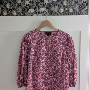 Floral Pink Women's Top